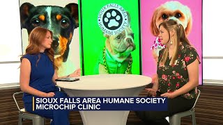 Sioux Falls Area Humane Society holding pet microchip clinic