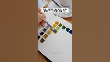 Subdued Limited Color Palette 🎨🖌 #art #arttricks #colorcreating #crafts #artist