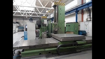 Table Boring Machine TOS WHN 13.8, Company Amaron s.r.o.