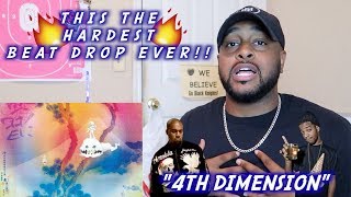 4TH DIMENSION | KIDS SEE GHOST (KANYE WEST & KID CUDI) | REACTION