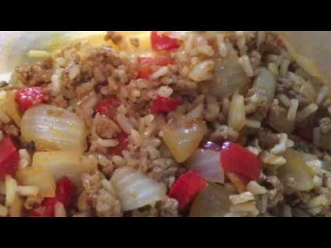 Homemade Sloppy Joe & Brown Rice!