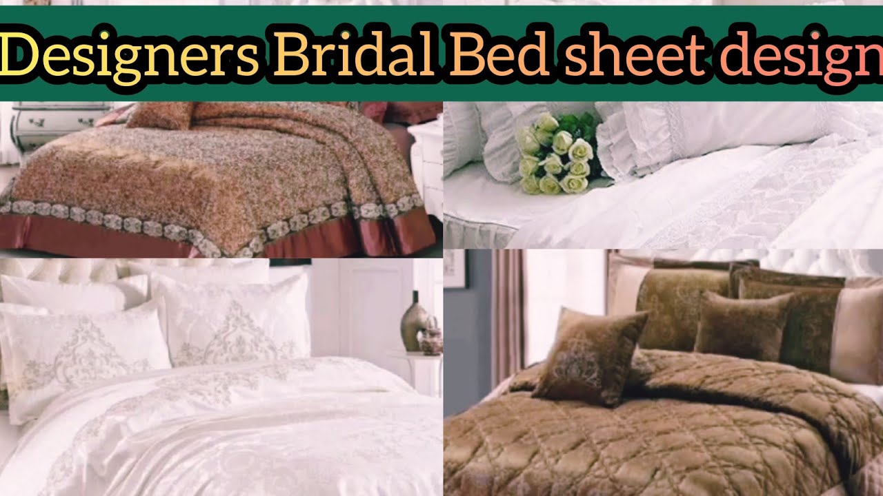 Bed sheet , Double bed sheet , bridal bed sheet bedroom YouTube