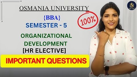 ORGANISATIEONTWIKKELING || BBA || SEMESTER-5 || BELANGRIJKE VRAGEN || ‎@shivanipallela