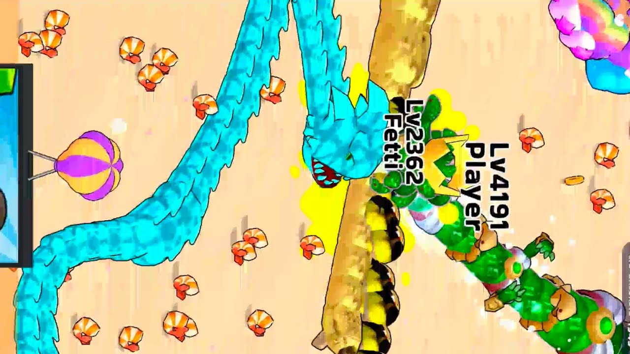 🐍 snake clash : final boos fight win 🥵 snake clash hack game gameplay 😈 