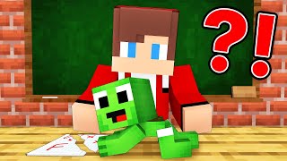 Baby Mikey Come To School - Maizen Minecraft Animation