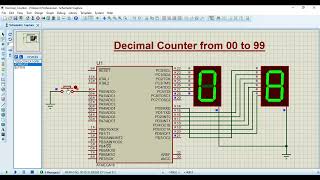 Decimal Counter using ATmega 16