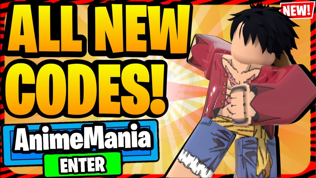 ALL NEW ANIME MANIA CODES *FREE GEMS* All NEW Anime Mania ...