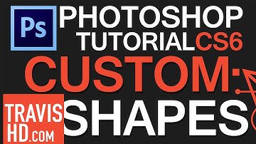 Custom Shape Tutorial for Photoshop