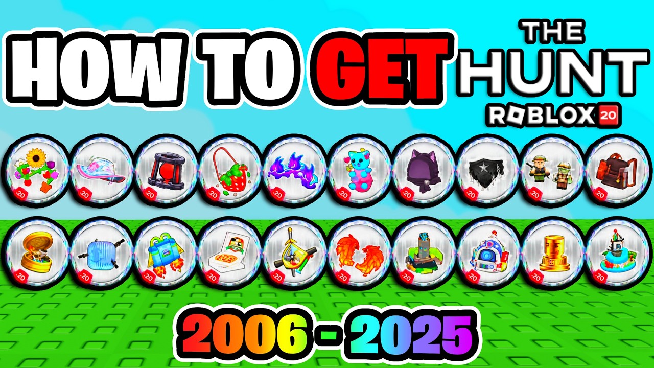 NEW* How To Complete 2006–2025 in The Hunt: Roblox 20! (FULL GUIDE