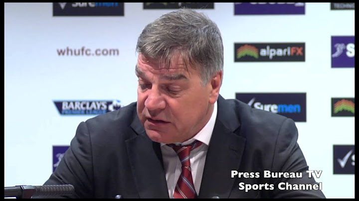 Sam Allardyce reaction to West Ham vs Totttenham