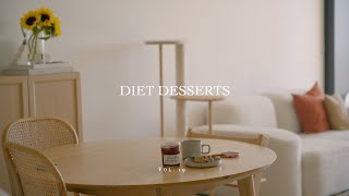 Diet Recipes | desserts to enjoy while on a diet 🍰🌿 chocolate mousse, scones, basque cheesecake screenshot 5