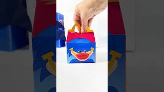 [ASMR] Unpacking THE SONIC TAPES HAPPY MEAL MCDONALDS BOX!! (WHATS Inside ?) #shorts