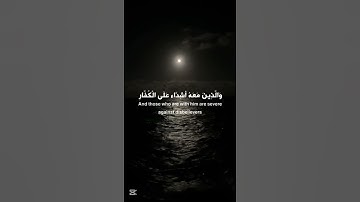 مُّحَمَّدٞ رَّسُولُ ٱللَّهِۚ ||سورة الفتح للشيخ ياسر الدوسري🎧😔#quran #قرآن #قران_كريم #ياسر_الدوسري
