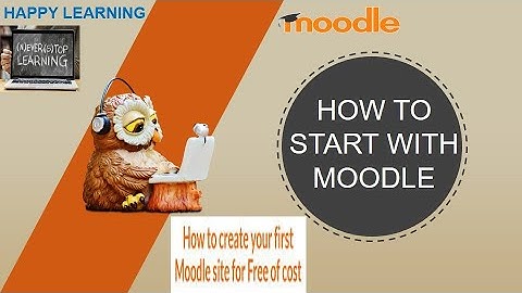Creating Moodle Site using Gnomio Account