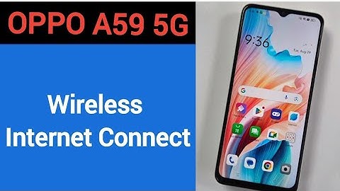 How to connect hotspot via QR code, Oppo A59 5G me wireless internet connect kaise karen