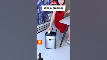 thùng rác cảm ứng thông minh cao cấp