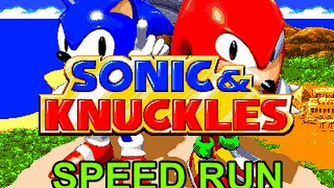 Sonic & Knuckles Speed Run (in 11 minutes, 57 seconds!) Knuckles any%