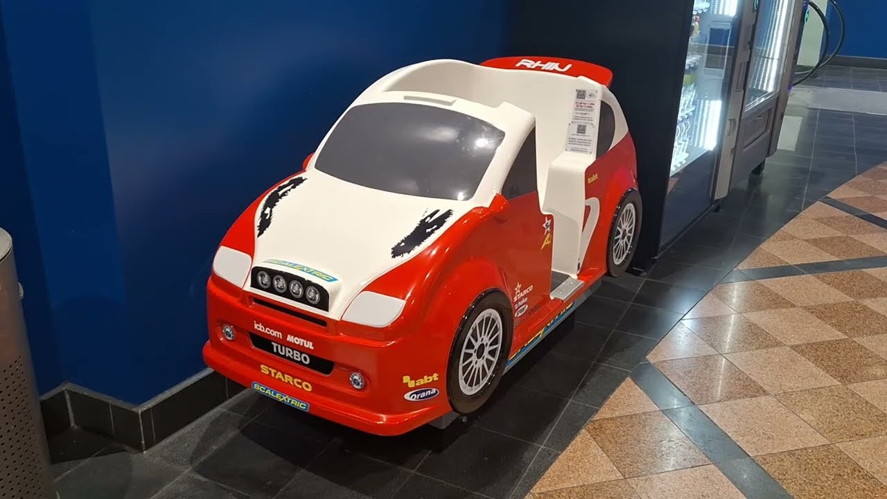 2010s Northern Leisure Scalextric Coin Operated Ride