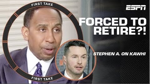 🚨 GIVE ME AN ISO! 🚨 Stephen A. thinks Kawhi Leonard should be FORCED to retire! 🤯 | First Take