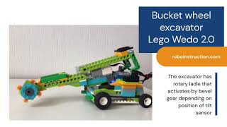 Lego Wedo 20 Bucket Wheel Excavator