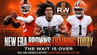 Browns Training Camp Is Finally HERE! Rookie Report Day Has Arrived