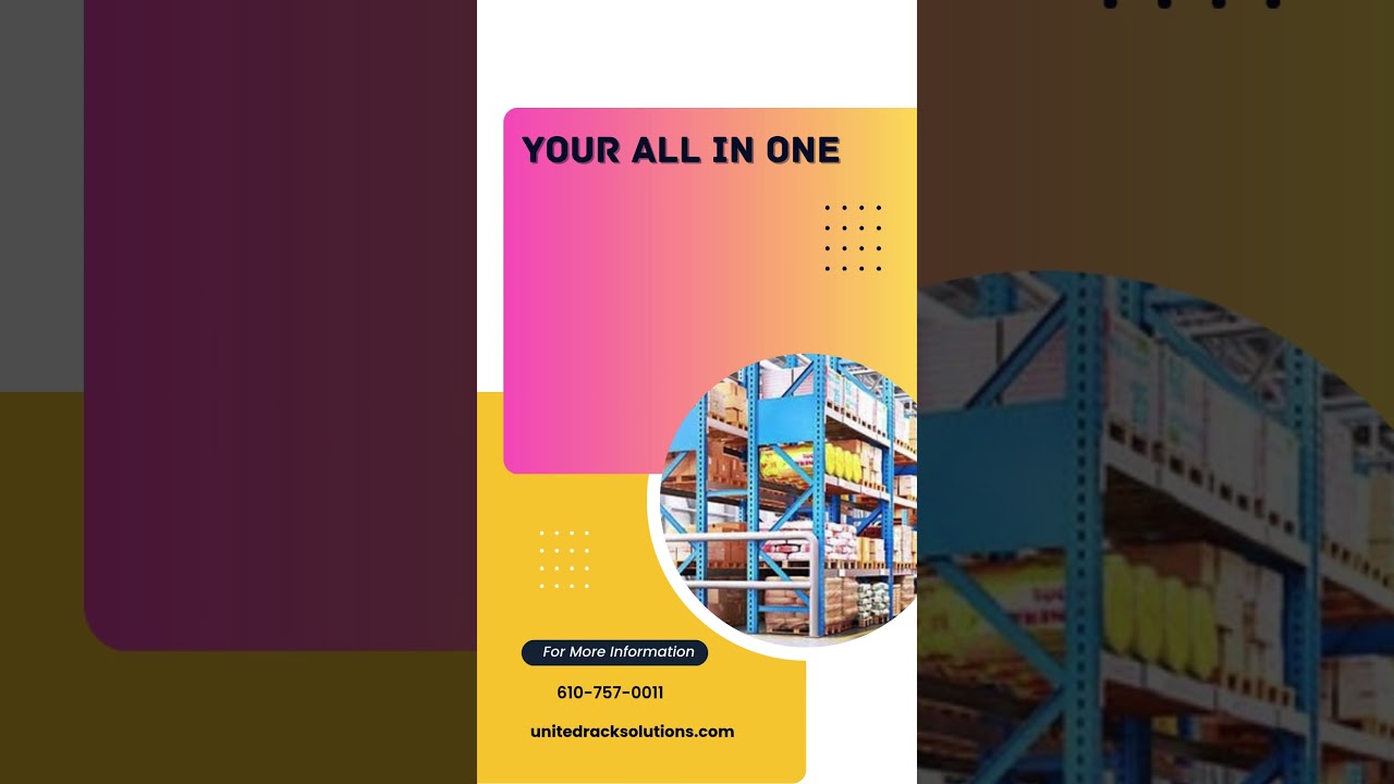 Smart & Reliable Storage Solutions by United Rack Solutions 