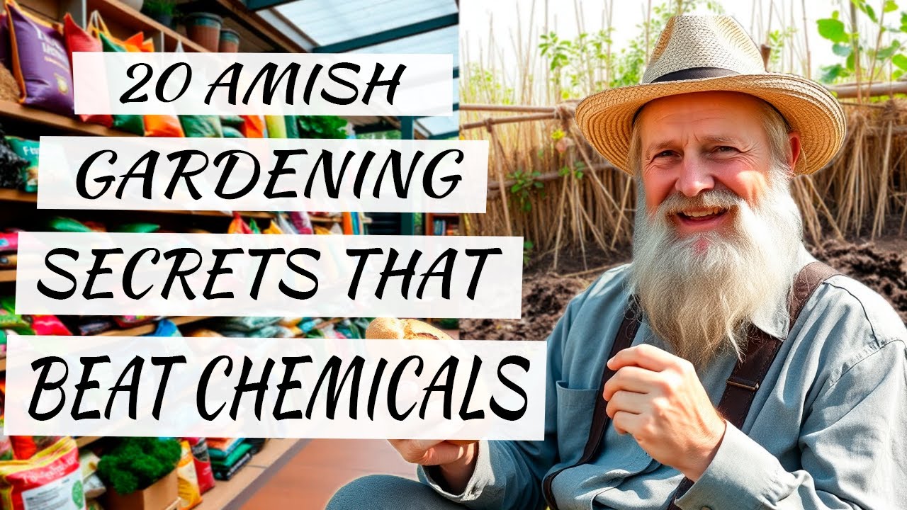 20 Amish Gardening Secrets That Beat Chemicals Every Time
