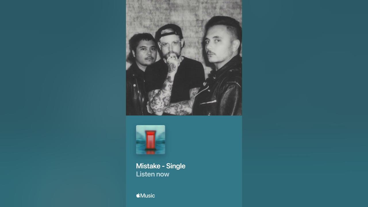 Mistake – Now Streaming + Fall Tour Coming Mistake – Now Streaming + Fall Tour Coming