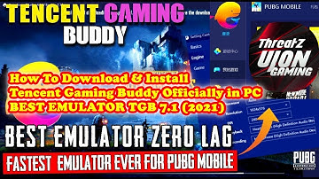 How To Download & Install Tencent Gaming Buddy Officially in PC | BEST EMULATOR TGB 7.1 (2023)