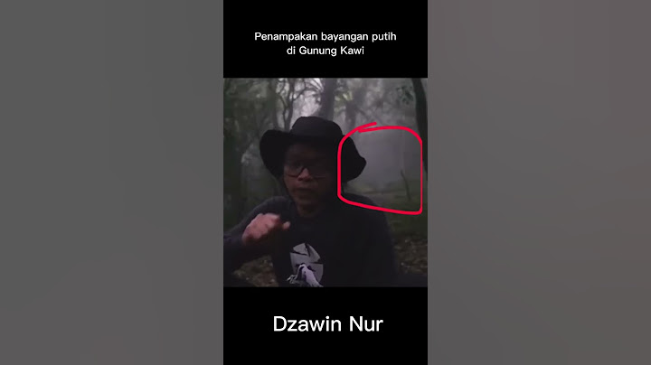 Penampakan di Gunung Kawi - Dzawin Nur