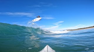 POV SURFING: HITTING RAMPS WITH A PRO SURFER!!