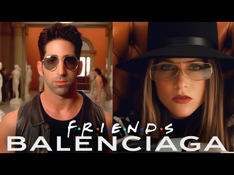 Friends by Balenciaga | Ai inspired video