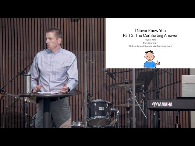 Sunday July 26th, 2026 Sermon