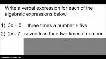 Variables and Expressions (1-1)