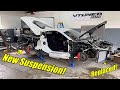 Our Wrecked 2022 Corvette C8 Gets New Parts!!