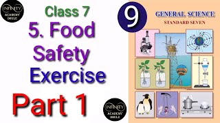 5 Food Safety Exercise Question 1 and 2 7th General Science easy Answer Maharasht state board Part 1 screenshot 3
