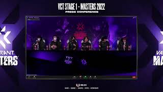 VCT 2022 Masters Reykjavik: NiP vs. DRX Group Stage Post-Game Press Conferences