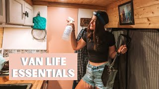 Full Time Van Life Essentials // 15 Things I Wouldn't Live in a Van Without