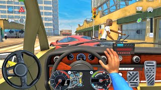 2026年版ニュータクシードライバー - マイアミシティで高級ロールスロイスタクシーを運転 - Androidカーゲームプレイ screenshot 1