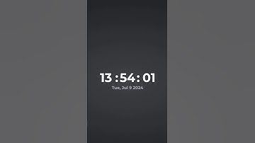 Create a Simple Digital Clock with JavaScript within a Minute | Geekboots
