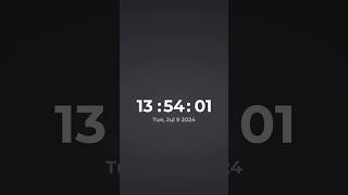 Create a Simple Digital Clock with JavaScript within a Minute | Geekboots