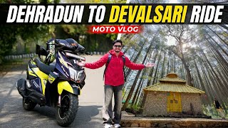 DEHRADUN TO DEVALSARI RIDE 🔥 MOST FAMOUS TEMPLE IN UTTARAKHAND 🤩| PART 1 | TVS NTORQ XT