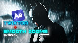 Smooth Twixtor and Zooms Tutorial | Aftereffects |
