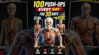 I Did 100 Push-Ups Every Day for 30 Days 💪 | Day 1 to Day 30 Transformation 🔥 #viral#growth#reach
