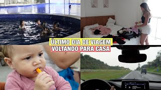 ÚLTIMO DIA DE VIAGEM, MAIS DE 12 HORAS VIAJANDO COM 3 CRIANÇAS PEQUENAS 😮‍💨, DE VOLTA A ROTINA!