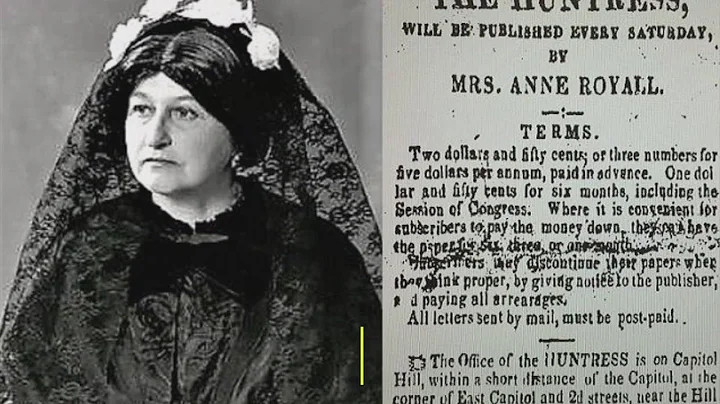 History's Headlines: Anne Royall, one of the first...