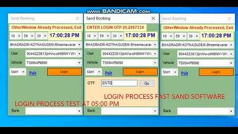 SSMMS SAND BOOKING SOFTWARE VER FAST LOGIN PROCESS VERY FAST SAND BOOKING SCRIPT SOFTWARE