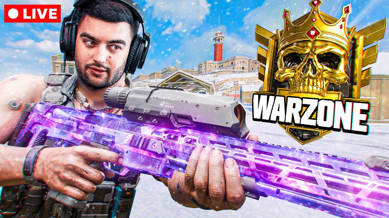 🔴LIVE - (1/25) UNLOCKING the 25 WINSTREAK CAMO in WARZONE! @ItsBooya