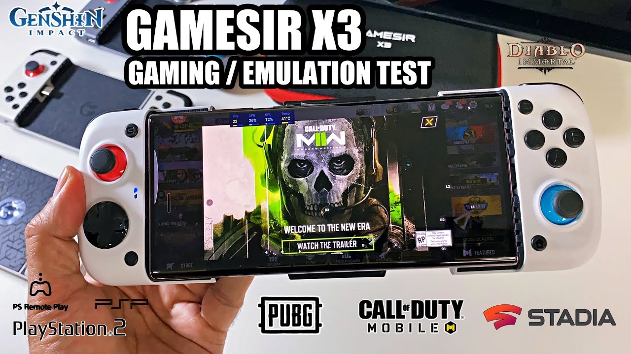 GameSir X2 Pro - Best Android Game Controller (XBOX Licensed) Play GTA V /  COD (NEW 2022) 