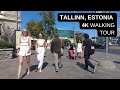 City walks series  tallinn estonia 4k walking tour